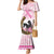 Personalized Kentucky Survivors Mermaid Dress Horse Derby Lady Pink Roses