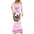 Personalized Kentucky Survivors Mermaid Dress Horse Derby Lady Pink Roses