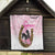 Kentucky Survivors Quilt Horse Derby Lady Pink Roses