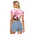 Personalized Kentucky Survivors Raglan Cropped T Shirt Horse Derby Lady Pink Roses