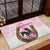 Kentucky Survivors Rubber Doormat Horse Derby Lady Pink Roses