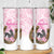 Personalized Kentucky Survivors Skinny Tumbler Horse Derby Lady Pink Roses