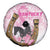 Kentucky Survivors Spare Tire Cover Horse Derby Lady Pink Roses