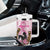 Personalized Kentucky Survivors Tumbler With Handle Horse Derby Lady Pink Roses
