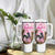 Personalized Kentucky Survivors Tumbler With Handle Horse Derby Lady Pink Roses