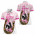 Personalized Kentucky Survivors Women Polo Shirt Horse Derby Lady Pink Roses