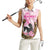 Personalized Kentucky Survivors Women Sleeveless Polo Shirt Horse Derby Lady Pink Roses