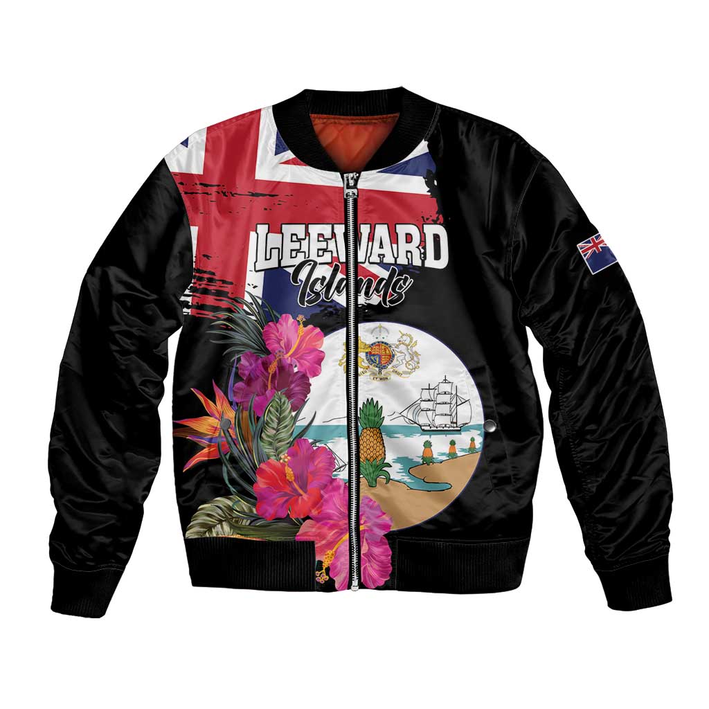 Personalised Bonaire Bomber Jacket Boneiru Coat of Arms
