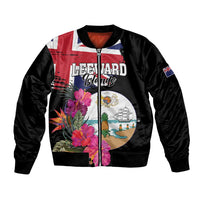 Personalised Bonaire Bomber Jacket Boneiru Coat of Arms