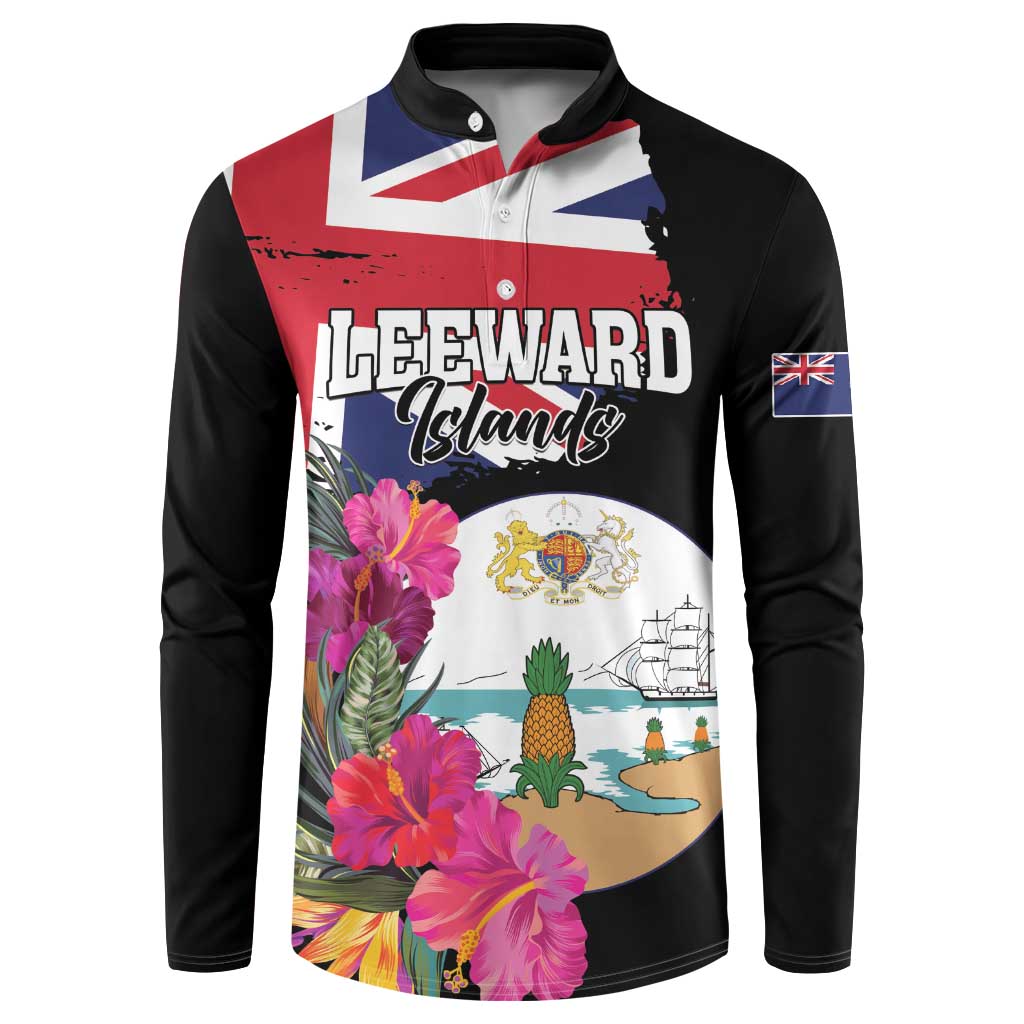 Personalised Bonaire Button Sweatshirt Boneiru Coat of Arms