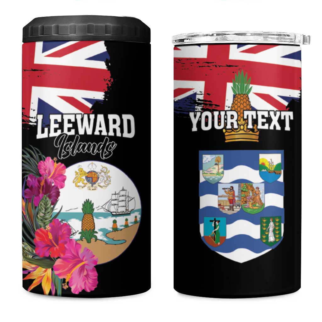 Personalised Bonaire 4 in 1 Can Cooler Tumbler Boneiru Coat of Arms