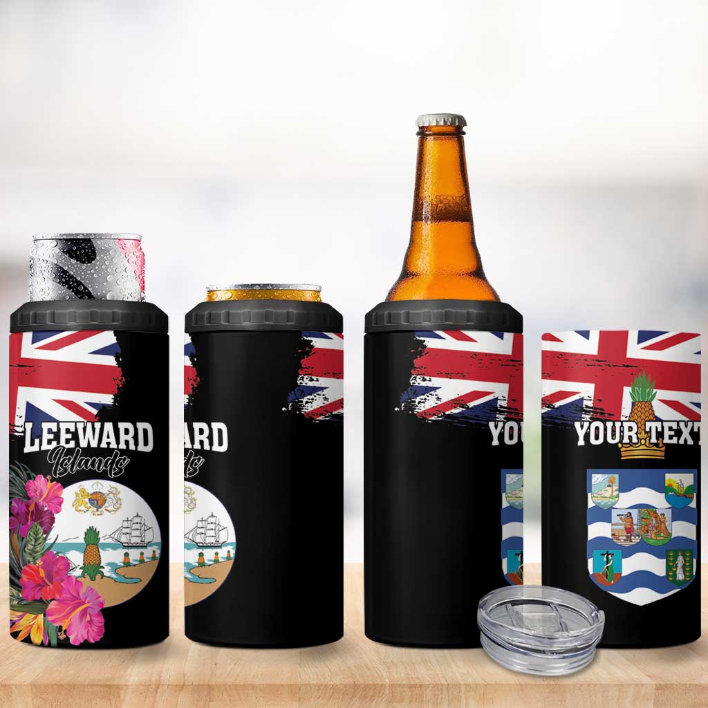 Personalised Bonaire 4 in 1 Can Cooler Tumbler Boneiru Coat of Arms