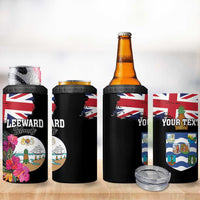 Personalised Bonaire 4 in 1 Can Cooler Tumbler Boneiru Coat of Arms