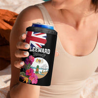 Personalised Bonaire 4 in 1 Can Cooler Tumbler Boneiru Coat of Arms