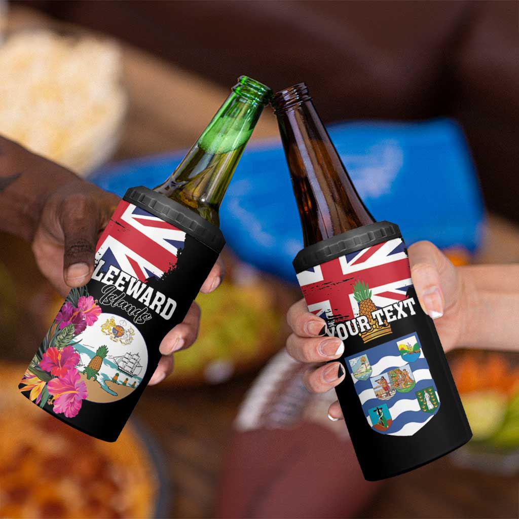 Personalised Bonaire 4 in 1 Can Cooler Tumbler Boneiru Coat of Arms