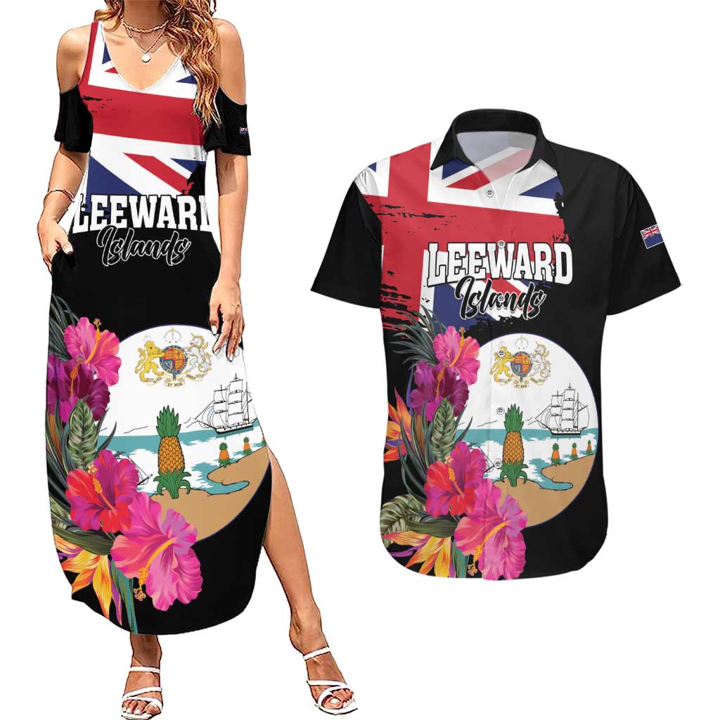 Personalised Bonaire Couples Matching Summer Maxi Dress and Hawaiian Shirt Boneiru Coat of Arms
