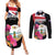 Personalised Bonaire Couples Matching Summer Maxi Dress and Long Sleeve Button Shirt Boneiru Coat of Arms
