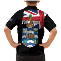 Personalised Bonaire Family Matching Mermaid Dress and Hawaiian Shirt Boneiru Coat of Arms