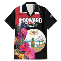 Personalised Bonaire Family Matching Mermaid Dress and Hawaiian Shirt Boneiru Coat of Arms