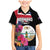 Personalised Bonaire Family Matching Mermaid Dress and Hawaiian Shirt Boneiru Coat of Arms