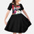 Personalised Bonaire Family Matching Off The Shoulder Long Sleeve Dress and Hawaiian Shirt Boneiru Coat of Arms