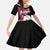 Personalised Bonaire Family Matching Short Sleeve Bodycon Dress and Hawaiian Shirt Boneiru Coat of Arms