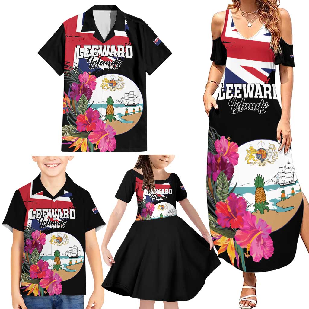 Personalised Bonaire Family Matching Summer Maxi Dress and Hawaiian Shirt Boneiru Coat of Arms