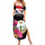 Personalised Bonaire Family Matching Summer Maxi Dress and Hawaiian Shirt Boneiru Coat of Arms