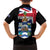 Personalised Bonaire Family Matching Tank Maxi Dress and Hawaiian Shirt Boneiru Coat of Arms