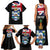 Personalised Bonaire Family Matching Tank Maxi Dress and Hawaiian Shirt Boneiru Coat of Arms