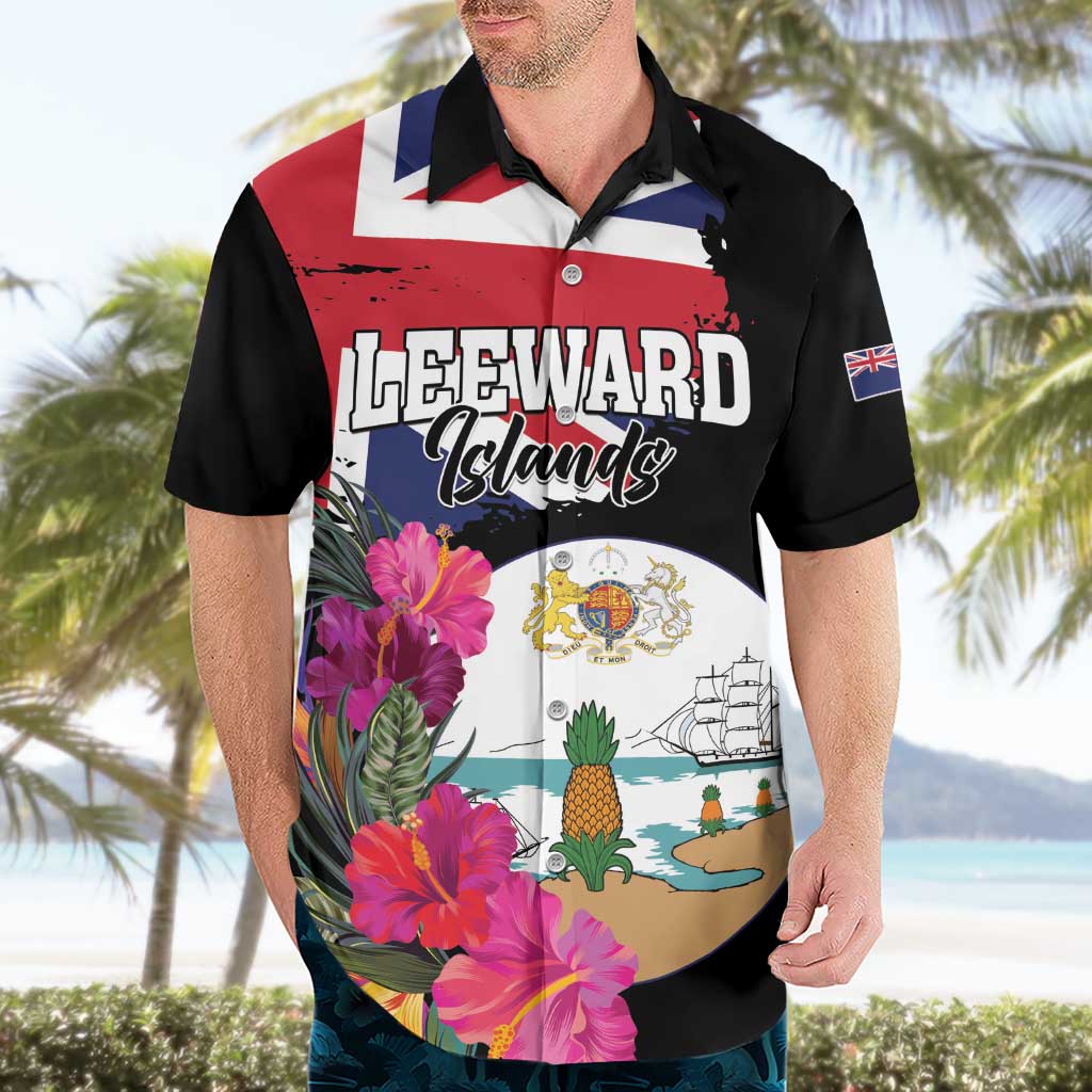 Personalised Bonaire Hawaiian Shirt Boneiru Coat of Arms