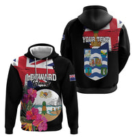 Personalised Bonaire Hoodie Boneiru Coat of Arms