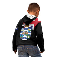 Personalised Bonaire Kid Hoodie Boneiru Coat of Arms