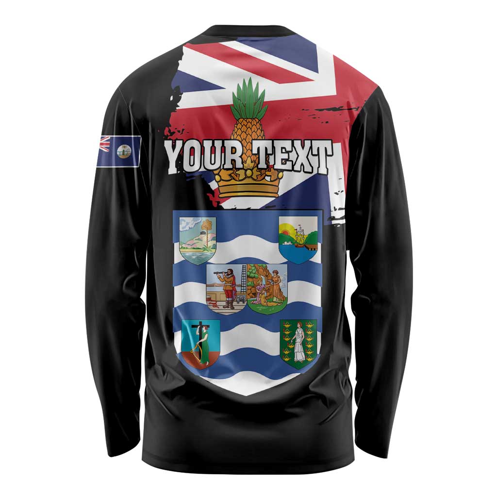 Personalised Bonaire Long Sleeve Shirt Boneiru Coat of Arms