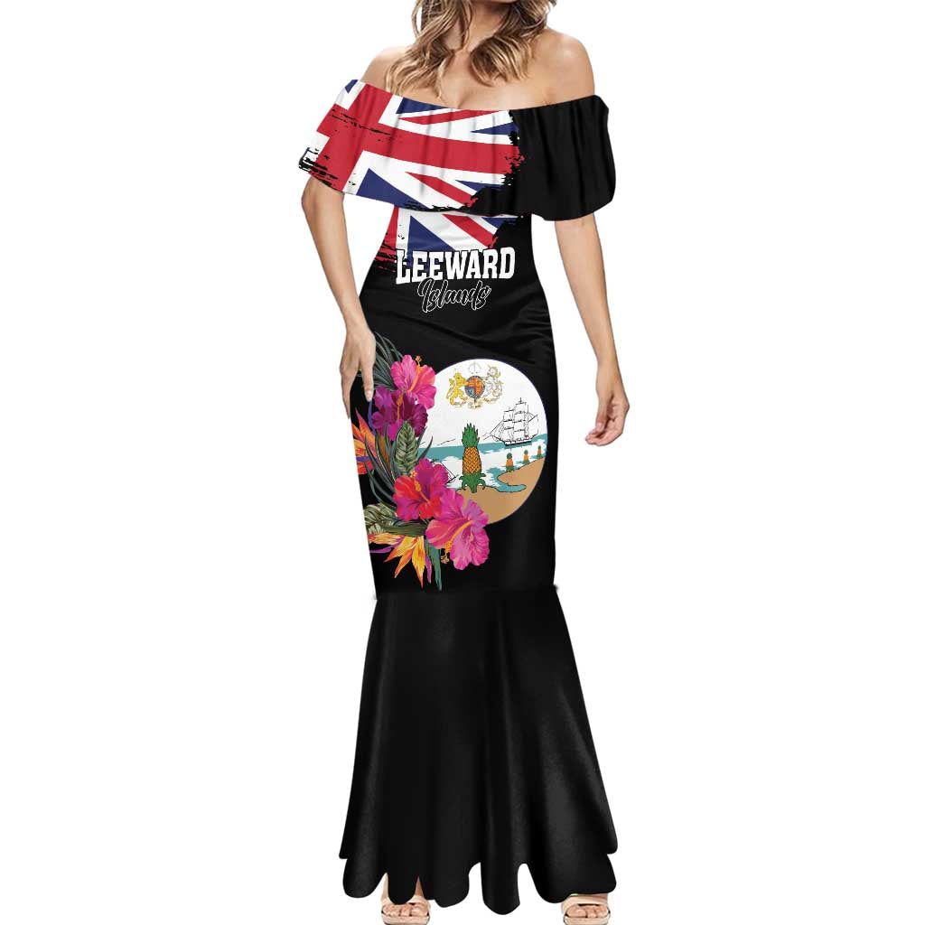 Personalised Bonaire Mermaid Dress Boneiru Coat of Arms
