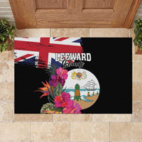 Bonaire Rubber Doormat Boneiru Coat of Arms