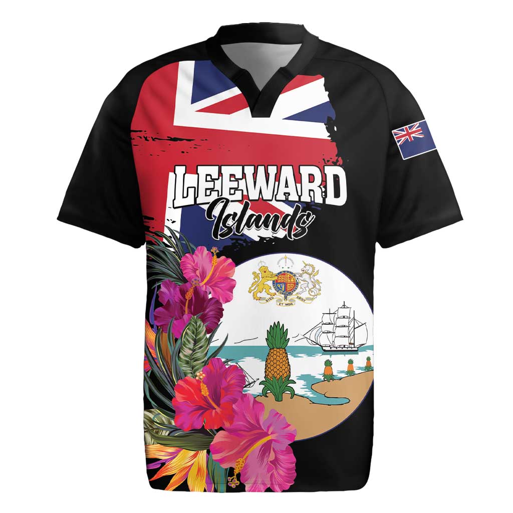 Personalised Bonaire Rugby Jersey Boneiru Coat of Arms