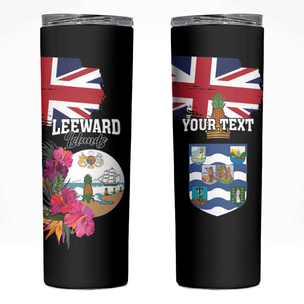 Personalised Bonaire Skinny Tumbler Boneiru Coat of Arms