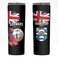 Personalised Bonaire Skinny Tumbler Boneiru Coat of Arms