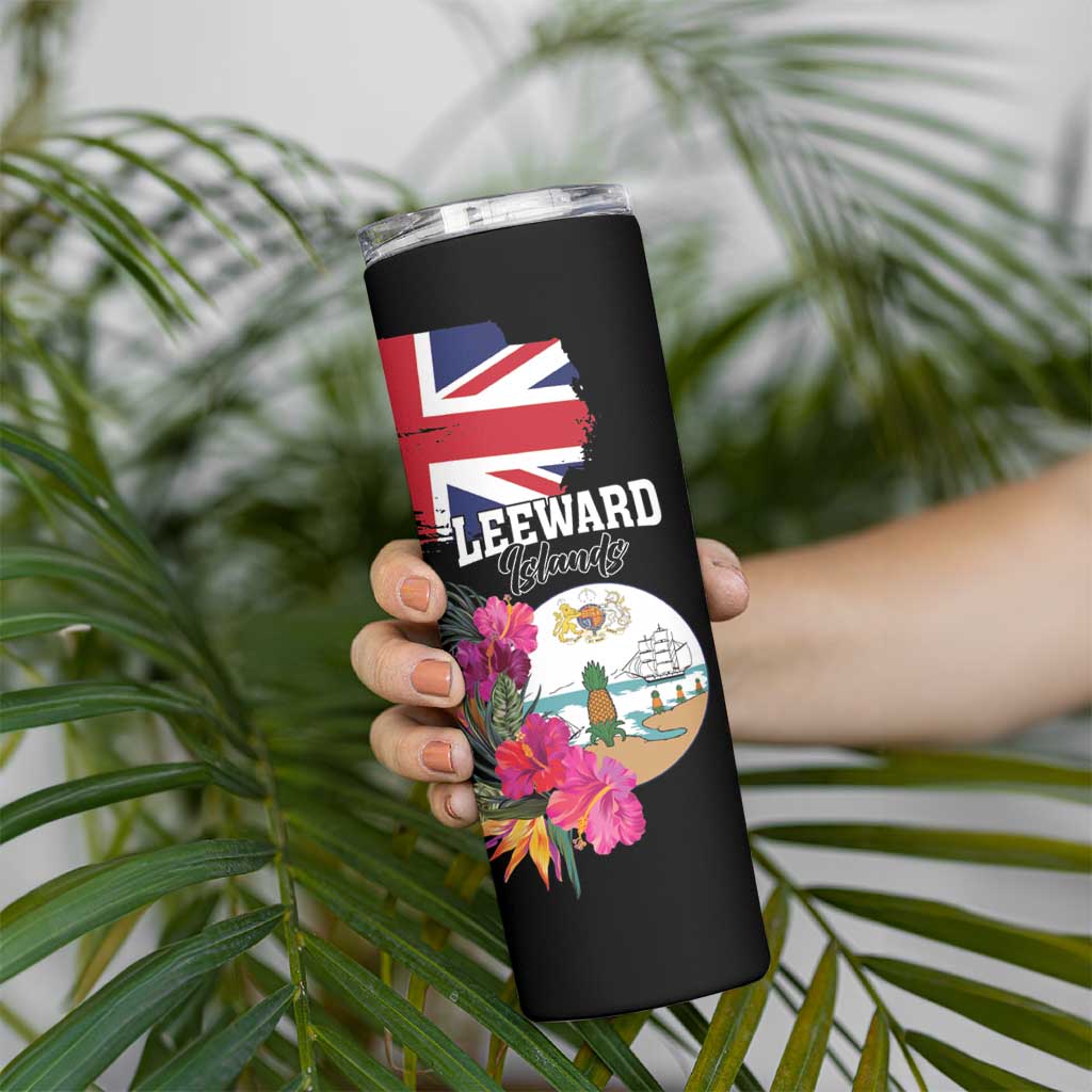 Personalised Bonaire Skinny Tumbler Boneiru Coat of Arms