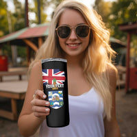 Personalised Bonaire Skinny Tumbler Boneiru Coat of Arms