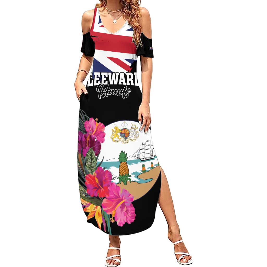 Personalised Bonaire Summer Maxi Dress Boneiru Coat of Arms