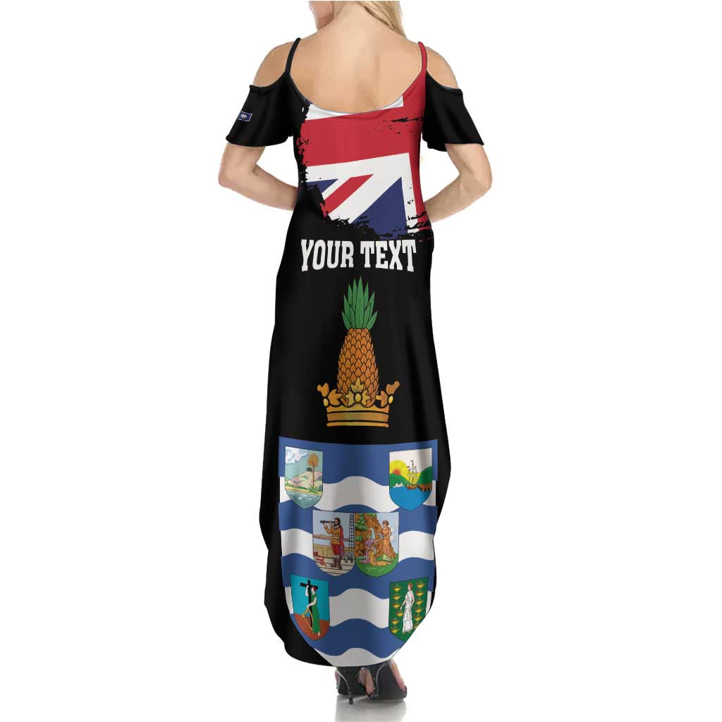 Personalised Bonaire Summer Maxi Dress Boneiru Coat of Arms
