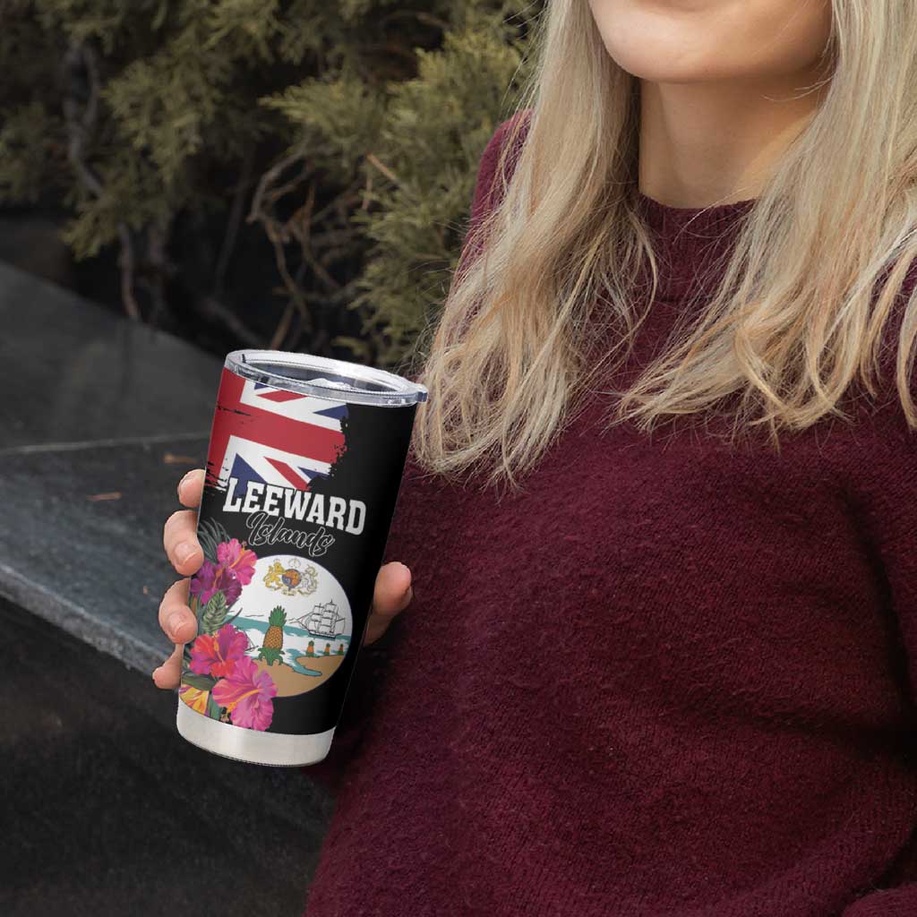 Personalised Bonaire Tumbler Cup Boneiru Coat of Arms