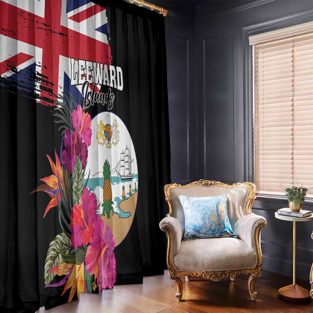 Bonaire Window Curtain Boneiru Coat of Arms