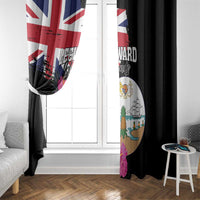 Bonaire Window Curtain Boneiru Coat of Arms