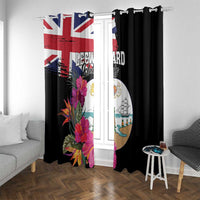 Bonaire Window Curtain Boneiru Coat of Arms