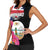Personalised Bonaire Women Sleeveless Polo Shirt Boneiru Coat of Arms