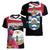 Personalised Bonaire Women V-Neck T-Shirt Boneiru Coat of Arms