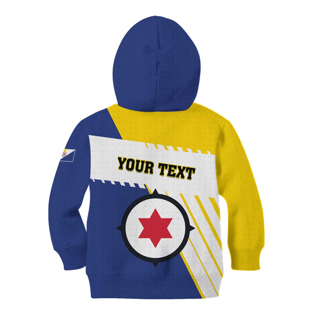 Personalised British Leeward Islands Kid Hoodie Tropical Flower Grunge Style